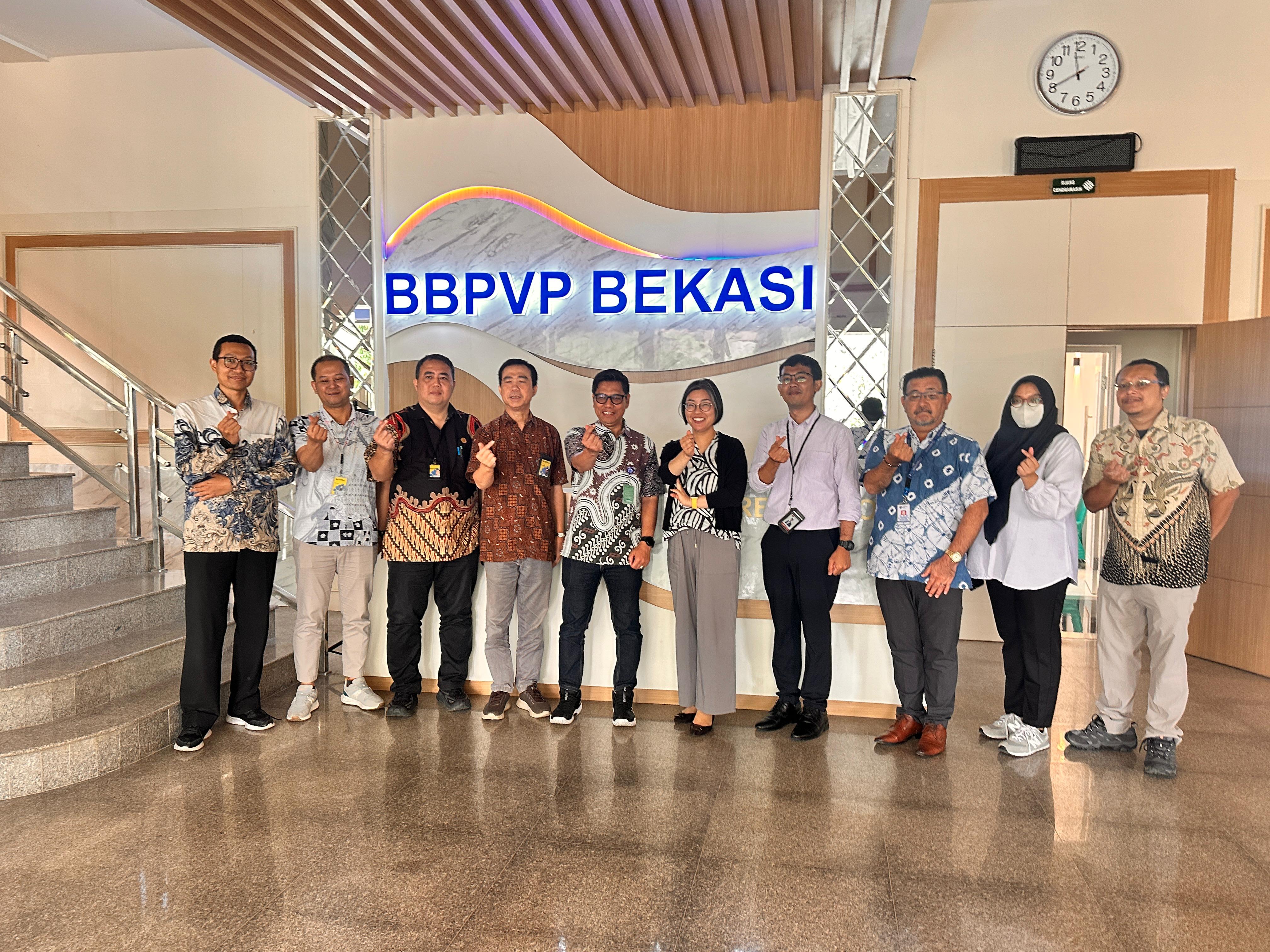 JICA Research Institute Kunjungi BBPVP Bekasi